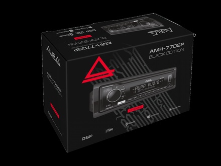 Магнитола Aura AMH-77DSP  BLACK EDITION