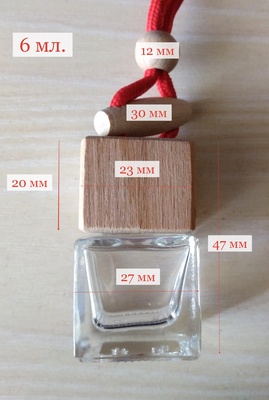 Стеклянный флакон стекло - 6 мл