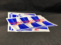 Наклейки на титанат (на 1 Секцию) Red Bull