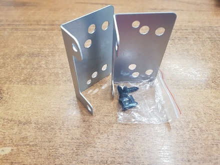 Комплект металлических креплений 2 DIN