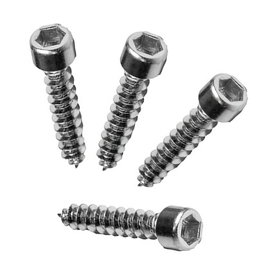 Саморез шестигранный серебристые