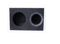 Короб 12''  НА ТРУБЕ спереди Фанера