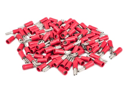 Клемма красная аккустическая в ассортименте
