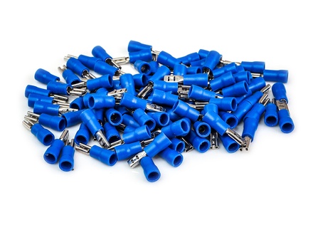 Клемма синяя аккустическая в ассортименте