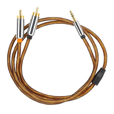 Кабель DL Audio Pro Mini jack-2RCA