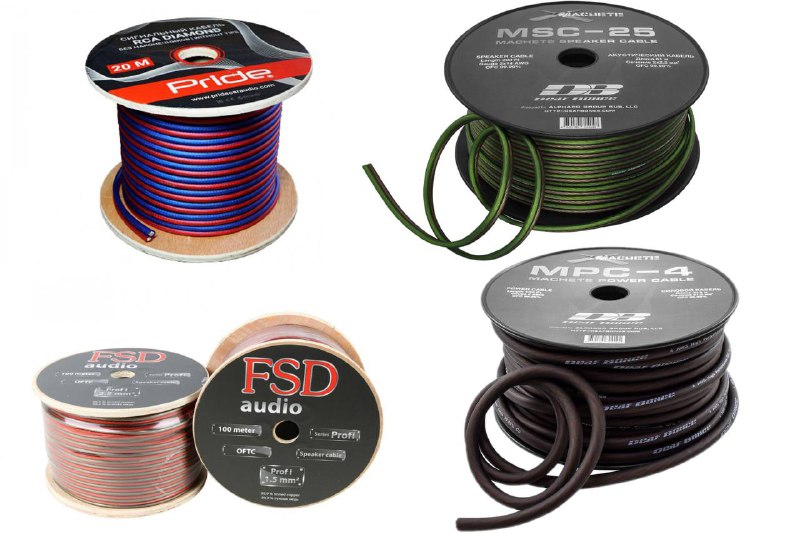 Бухты с проводами