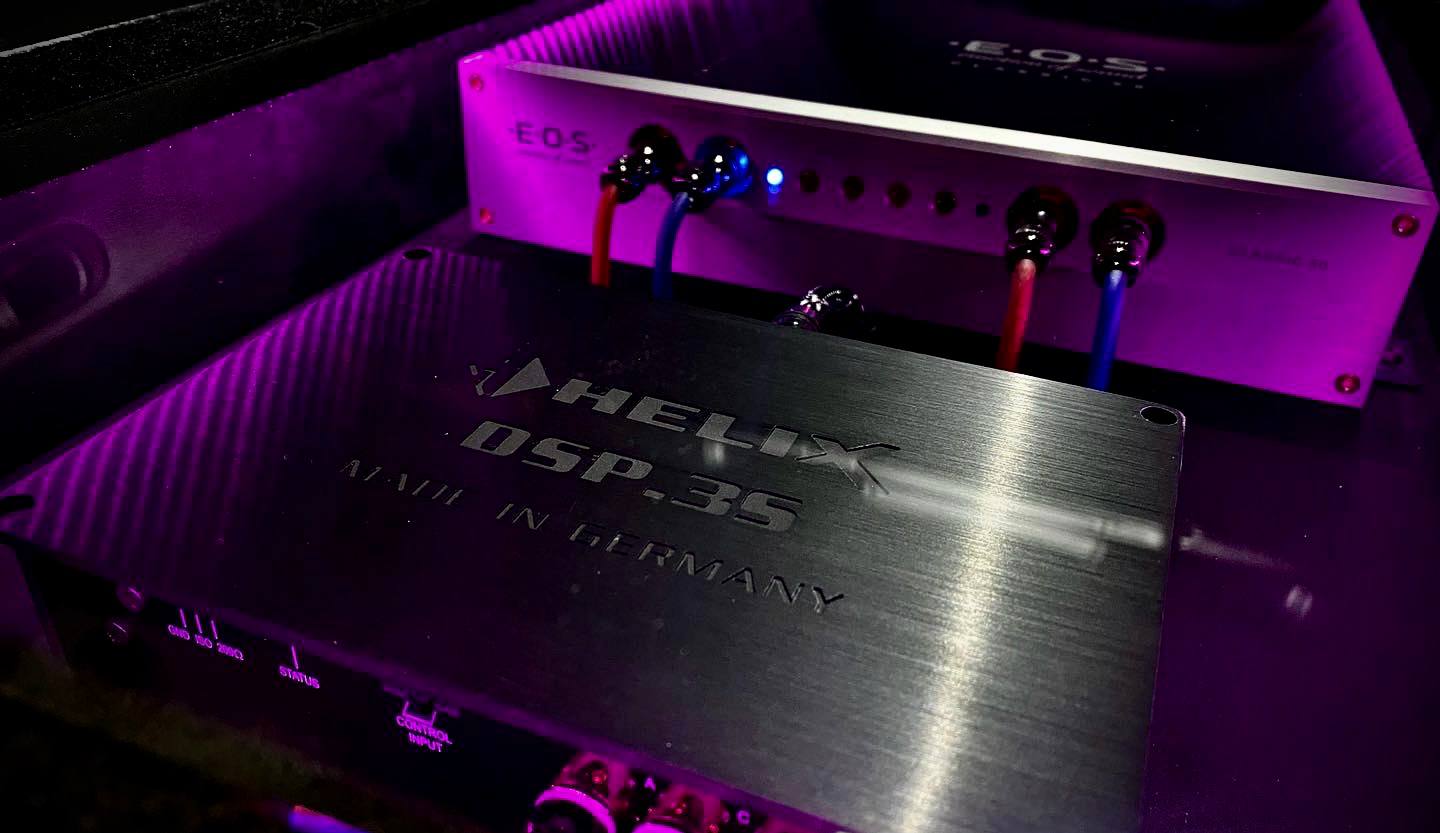 Установка усилителя