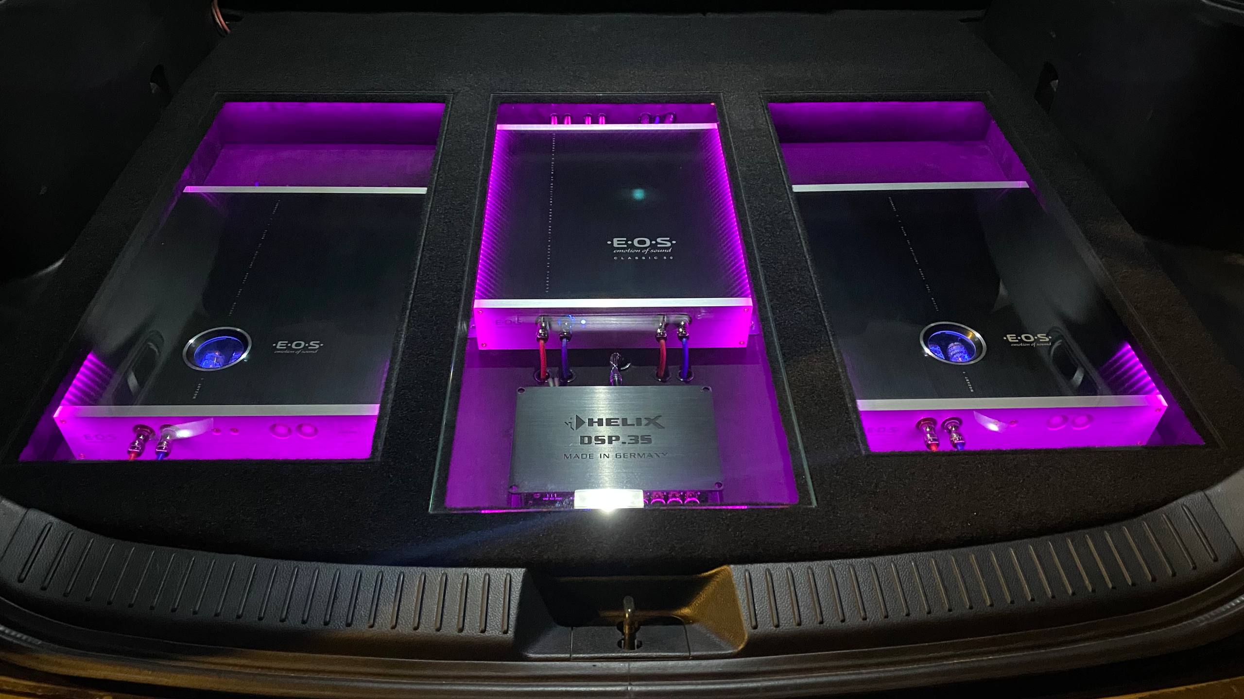 Установка усилителя