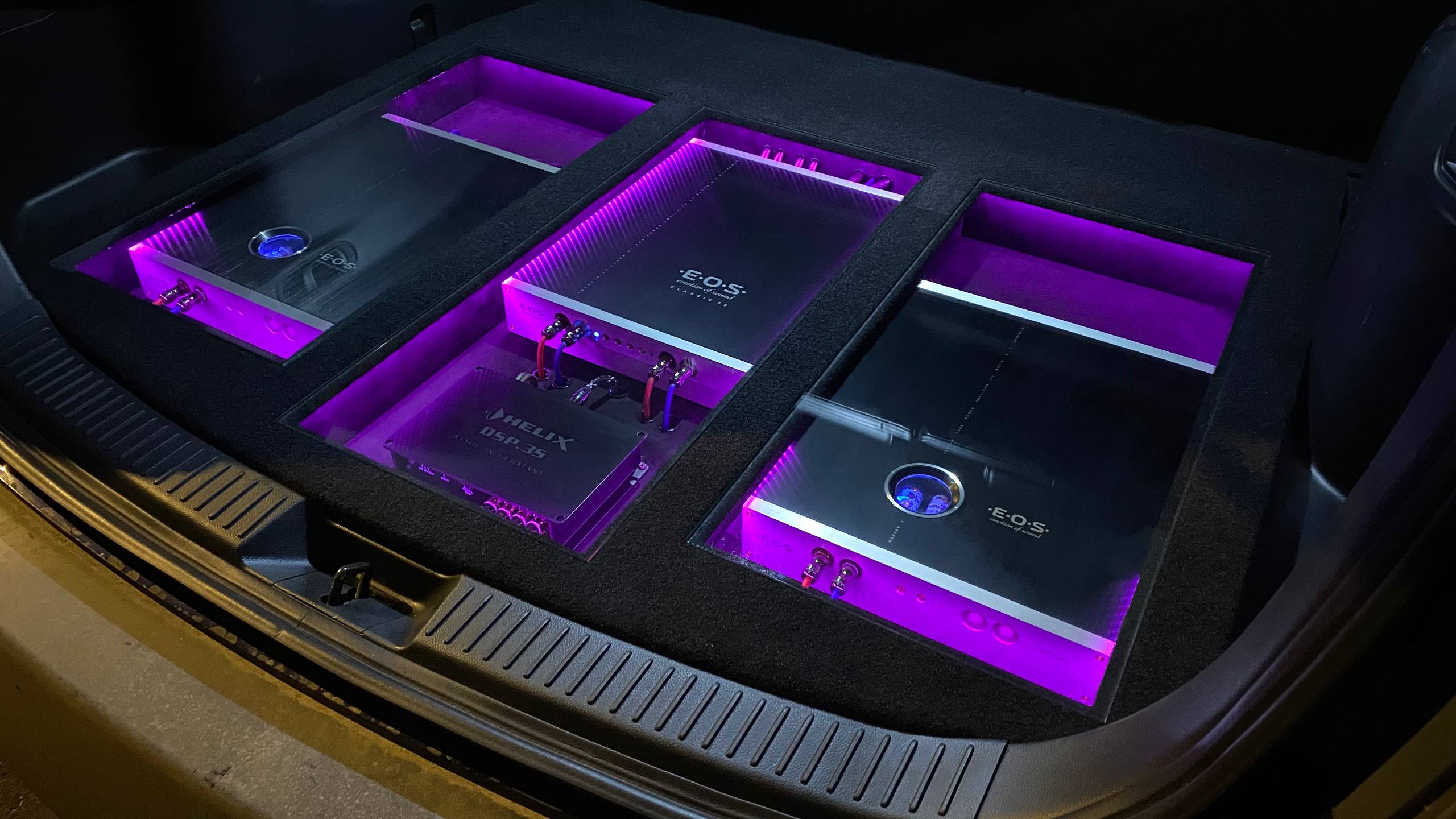 Установка усилителя