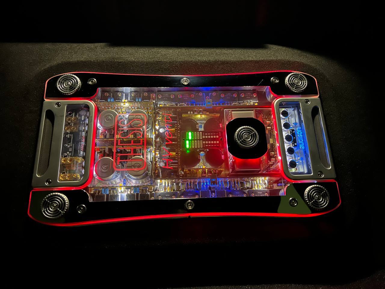 Установка усилителя